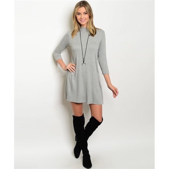 Dresses & Skirts - Heather Gray Dress
