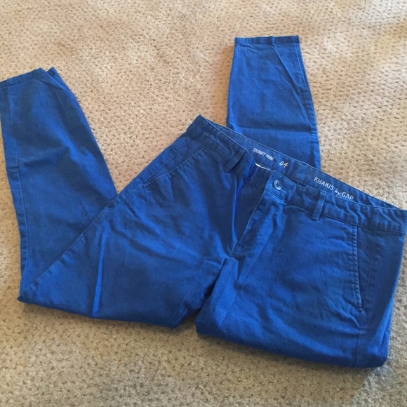 Blue gap khakis