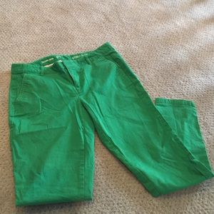 Gap green khakis