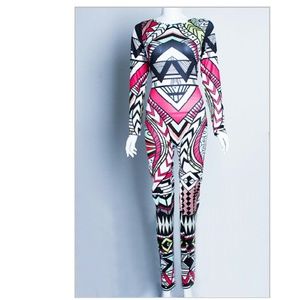 1 piece long sleeve jumpsuit