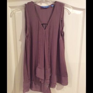 Simply Vera Wang Sleeveless Blouse NWOT! XS