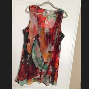 Calvin Klein flowy tank