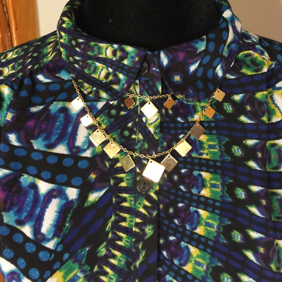 Chiffon Button Up - Picture 8 of 8
