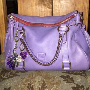 Dooney and Bourke lavendar florentine for trade