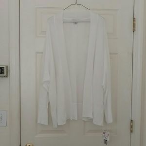 Pure White Lightweight Cardigan