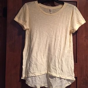 Short sleeve drop tail t shirt from downeast