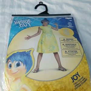 Toddler inside out joy costume