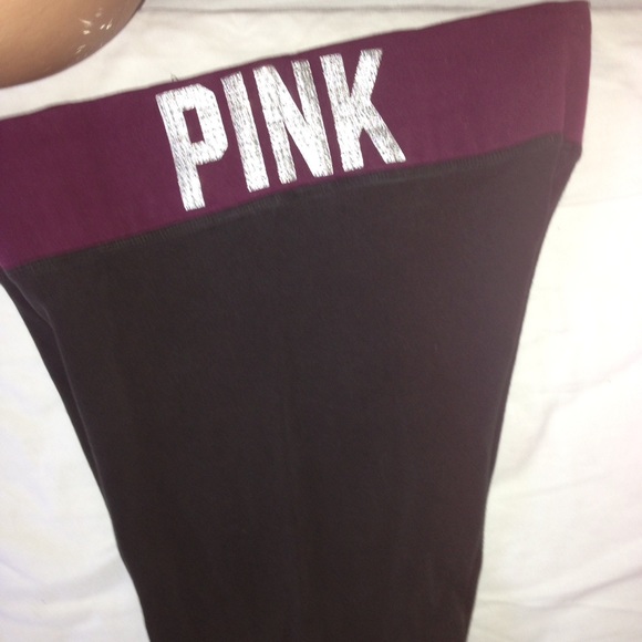 Burgundy VS Leggings