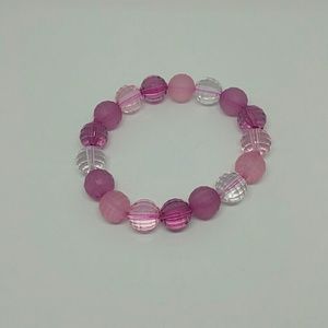 NWOT Pink Stretch Bracelet