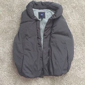 Dark Grey Gap Puffer Vest
