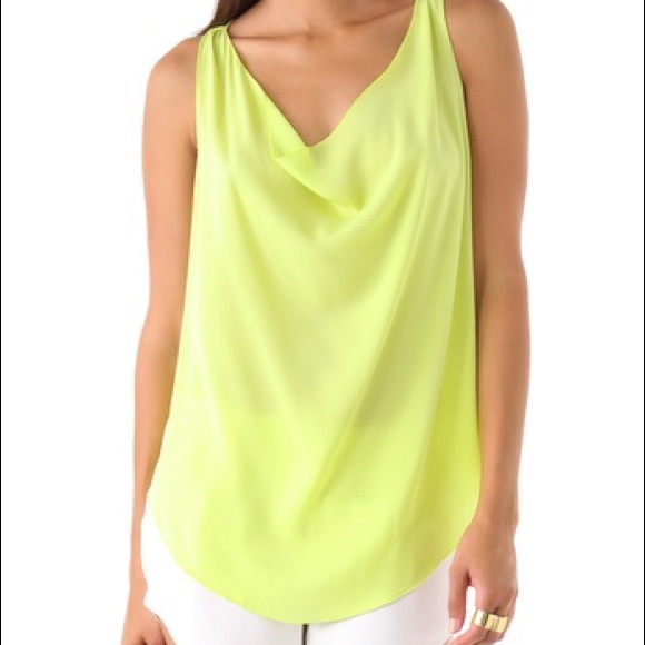 Alice + Olivia Lucy silk top