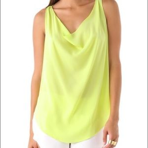 Alice + Olivia Lucy silk top