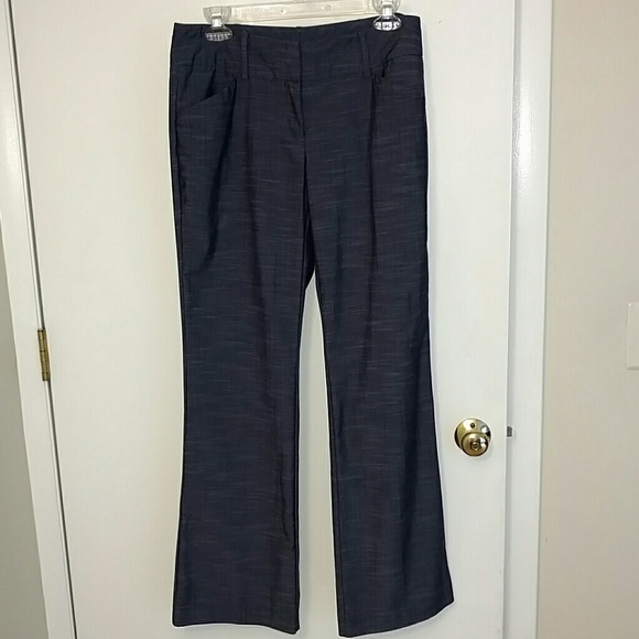 New York & company blue dress pants