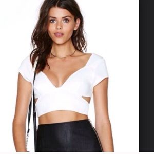 Not your sweetie crop top