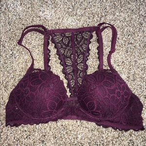 VS Pink date racerback push up bra