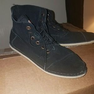 TOMS Black Boots - Sz. 8