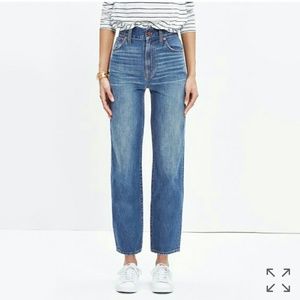 Madewell Westside straight jeans