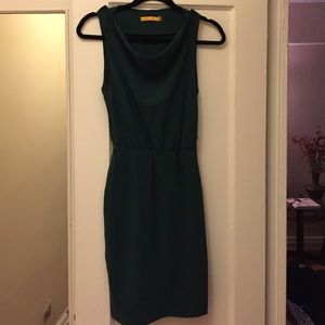 Emerald green Alice + Olivia dress