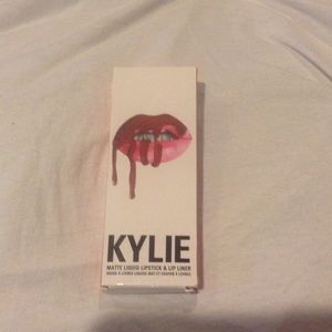 Kylie Matt Liquid Lipstick and Lip Liner Ginger
