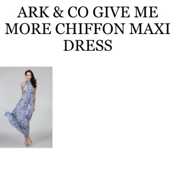 Chiffon Maxi Dress