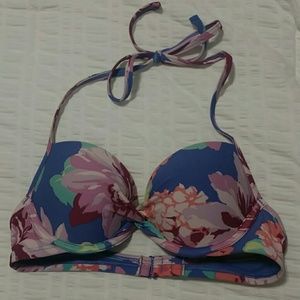 AE Aerie Floral Swim Top 32B