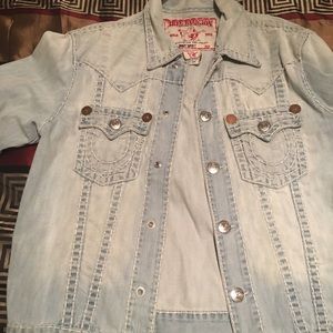 True religion denim Jean jacket.