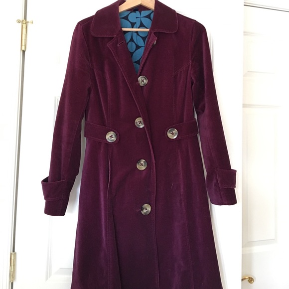 boden velvet coat