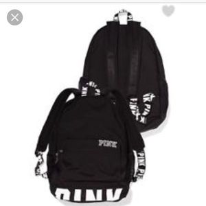 Pink Victoria's Secret book bag