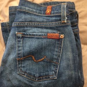 7 for all mankind bootcut jeans.