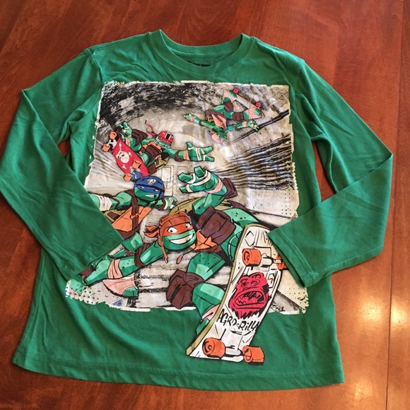 Teenage Mutant Ninja Turtles shirt, boys