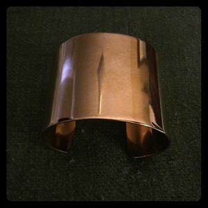 Gold J. Crew cuff bracelet