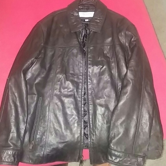 Andrew marcs leather jacket