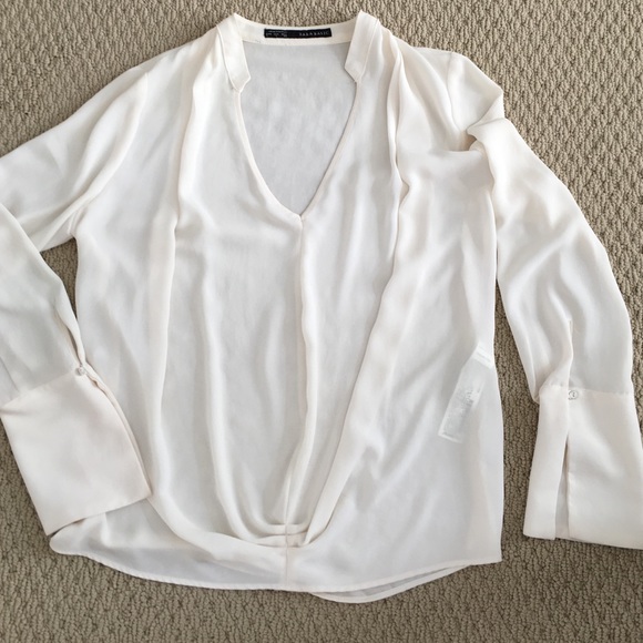 Ivory blouse
