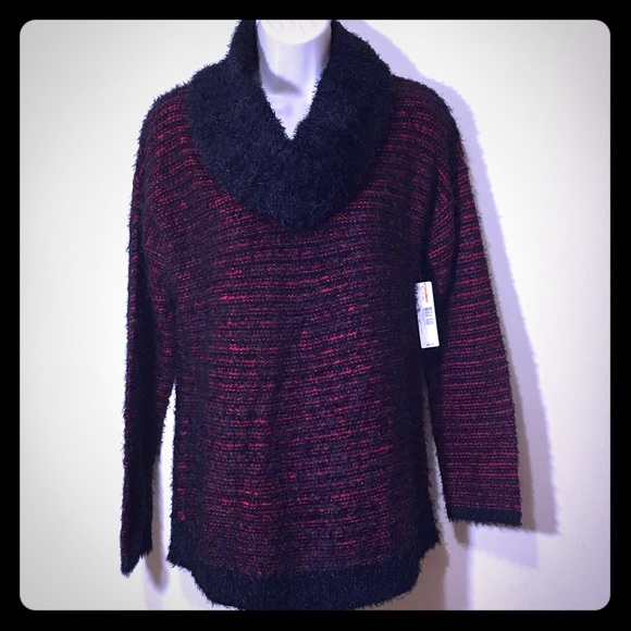 New Women Cowl Neck Sweater