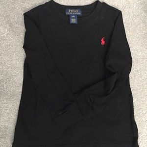 NWOT Ralph Lauren black long sleeve tee