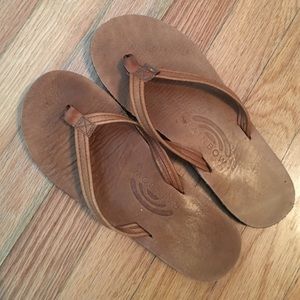 Women's Rainbow Flip Flops!