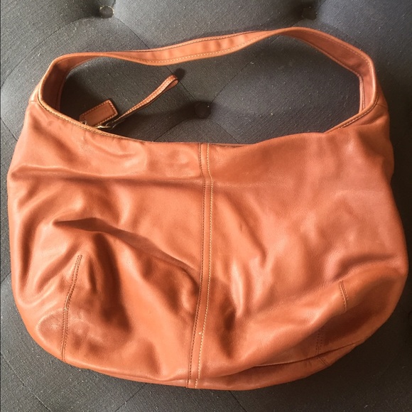 Authentic Leather Coach Bag - Picture 1 of 4