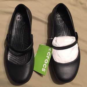 NWT Alice work place Mary Jane crocs size 8