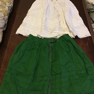 2 Cotton, fully lined Skirts with pockets.