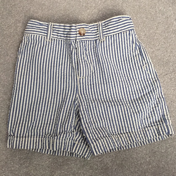 Ralph Lauren blue seersucker shorts 18 m