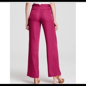 Bcbg "Robbie" high waist silk pant
