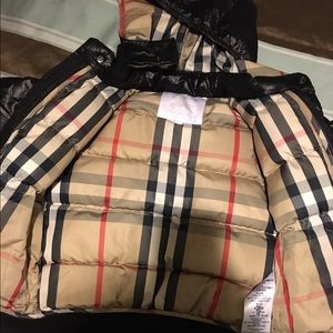 Little Boys Burberry Jacket.