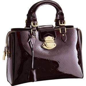 LOUIS VUITTON VERNIS MELROSE AMARANTE