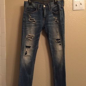 American Eagle torn jeans