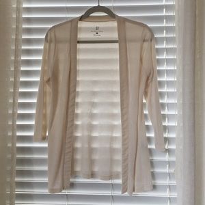 Beige cardigan, excellent condition!