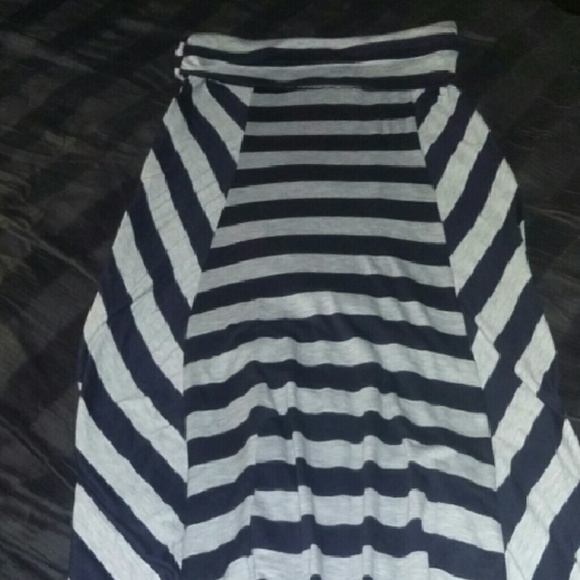 Very cute Blue& gray maxi skirt