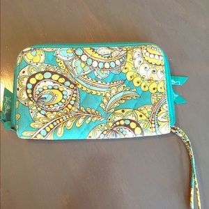 Vera Bradley peacock wallet