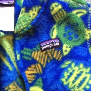 Patagonia 4T (turtle) print vest