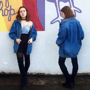 ⏰SOLD⏰ Vintage DKNY oversized denim jacket