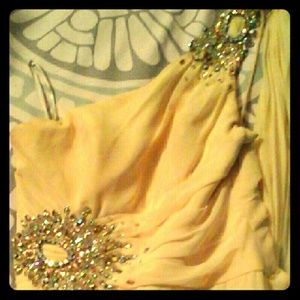 Tony Bowls Romans Dress with Crystal Detail